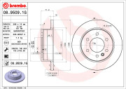 KT 10 028 Souprava brzd, koutocova brzda BREMBO XTRA LINE, DIRECTIONAL BRAKE PADS BREMBO