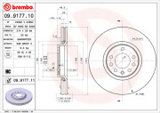 09.9177.11 Brzdový kotouč COATED DISC LINE BREMBO