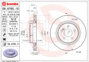 09.A760.11 Brzdový kotouč COATED DISC LINE BREMBO