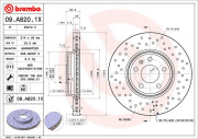 09.A820.1X Brzdový kotouč BREMBO XTRA LINE BREMBO