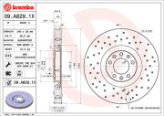 09.A829.1X Brzdový kotouč BREMBO XTRA LINE BREMBO