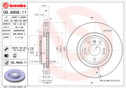 09.A956.11 Brzdový kotouč COATED DISC LINE BREMBO