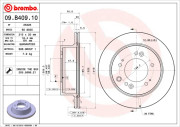 09.B409.10 Brzdový kotouč BREMBO