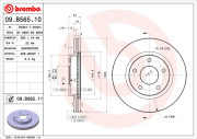 09.B565.11 Brzdový kotouč COATED DISC LINE BREMBO