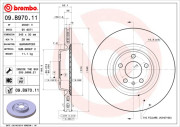 09.B970.11 Brzdový kotouč COATED DISC LINE BREMBO