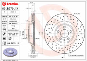 09.B970.1X Brzdový kotouč BREMBO XTRA LINE BREMBO