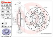 09.C127.33 Brzdový kotouč CO-CAST DISCS LINE BREMBO