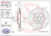 09.C138.1X Brzdový kotouč BEARING DISC LINE BREMBO