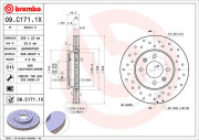 09.C171.1X Brzdový kotouč BREMBO XTRA LINE BREMBO