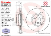 09.C397.13 Brzdový kotouč TWO-PIECE DISCS LINE BREMBO