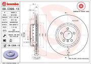 09.C399.13 Brzdový kotouč TWO-PIECE DISCS LINE BREMBO