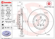 09.C401.13 Brzdový kotouč BREMBO NAO LINE BREMBO