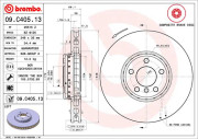 09.C405.13 Brzdový kotouč BREMBO NAO LINE BREMBO