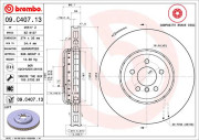 09.C407.13 Brzdový kotouč TWO-PIECE DISCS LINE BREMBO