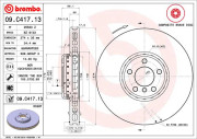 09.C417.13 Brzdový kotouč TWO-PIECE DISCS LINE BREMBO