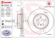 09.C419.13 Brzdový kotouč BREMBO NAO LINE BREMBO