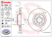 09.C895.11 Brzdový kotouč COATED DISC LINE BREMBO