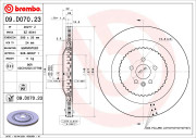 09.D070.23 Brzdový kotouč TWO-PIECE DISCS LINE BREMBO