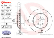 09.D241.23 Brzdový kotouč TWO-PIECE DISCS LINE BREMBO