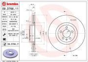 09.D766.11 Brzdový kotouč COATED DISC LINE BREMBO