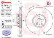 09.D896.13 Brzdový kotouč BREMBO NAO LINE BREMBO