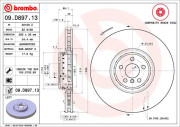 09.D897.13 Brzdový kotouč BREMBO NAO LINE BREMBO