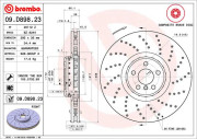 09.D898.23 Brzdový kotouč BREMBO NAO LINE BREMBO