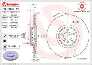 09.D899.13 Brzdový kotouč BREMBO NAO LINE BREMBO