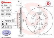 09.D901.13 Brzdový kotouč BREMBO NAO LINE BREMBO