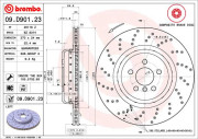 09.D901.23 Brzdový kotouč BREMBO NAO LINE BREMBO