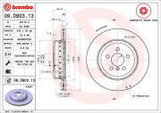 09.D903.13 Brzdový kotouč BREMBO NAO LINE BREMBO