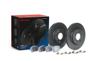 KT 08 013 Souprava brzd, kotoučová brzda TWO-PIECE DISCS LINE BREMBO