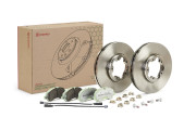 KT 10 010 Souprava brzd, koutocova brzda BREMBO XTRA LINE, DIRECTIONAL BRAKE PADS BREMBO