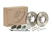 KT 10 011 Souprava brzd, koutocova brzda BREMBO XTRA LINE, DIRECTIONAL BRAKE PADS BREMBO