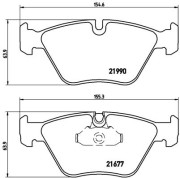 P 06 065 Brzdové destičky BREMBO