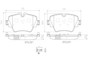 P06093N Sada brzdových destiček, kotoučová brzda PRIME LINE - Ceramic BREMBO