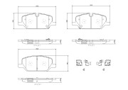 P10099N Sada brzdových destiček, kotoučová brzda PRIME LINE - Ceramic BREMBO