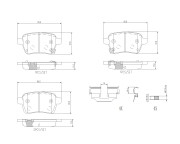 P 23 190 Brzdové destičky BREMBO