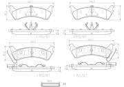 P24216N Sada brzdových destiček, kotoučová brzda PRIME LINE - Ceramic BREMBO