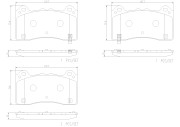 P24202N Sada brzdových destiček, kotoučová brzda PRIME LINE - Ceramic BREMBO