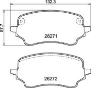 P 24 236 Sada brzdových destiček, kotoučová brzda PRIME LINE BREMBO