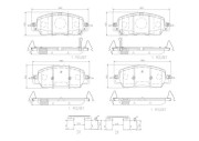 P28108N Sada brzdových destiček, kotoučová brzda PRIME LINE - Ceramic BREMBO