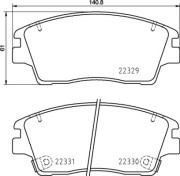 P 30 096 Brzdové destičky BREMBO