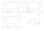 P30101N Sada brzdových destiček, kotoučová brzda PRIME LINE - Ceramic BREMBO