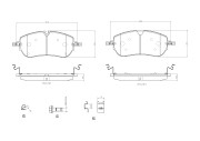 P36038N Sada brzdových destiček, kotoučová brzda PRIME LINE - Ceramic BREMBO