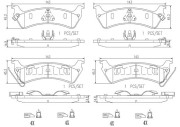 P37012N Sada brzdových destiček, kotoučová brzda PRIME LINE - Ceramic BREMBO