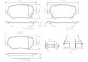 P59038N Sada brzdových destiček, kotoučová brzda PRIME LINE - Ceramic BREMBO