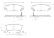 P59085N Sada brzdových destiček, kotoučová brzda PRIME LINE - Ceramic BREMBO