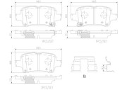 P59090N Sada brzdových destiček, kotoučová brzda PRIME LINE - Ceramic BREMBO