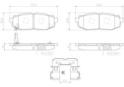 P78018N Sada brzdových destiček, kotoučová brzda PRIME LINE - Ceramic BREMBO